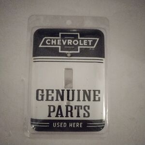 Genuine Parts Light Switch Cover - Black and White